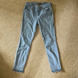 Joes jeans 25 skinny crop light wash